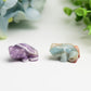 Mixed Crystal Mini Frog Carving Crystal Healing Bulk Wholesale