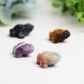Mixed Crystal Mini Frog Carving Crystal Healing Bulk Wholesale