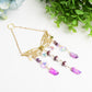 Aura Crystal Metal Butterfly Hanging Ornament Crystal Healing Bulk Wholesale