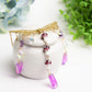 Aura Crystal Metal Butterfly Hanging Ornament Crystal Healing Bulk Wholesale