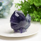 3.0" Fluorite Fish Carving Crystal Healing Bulk Wholesale