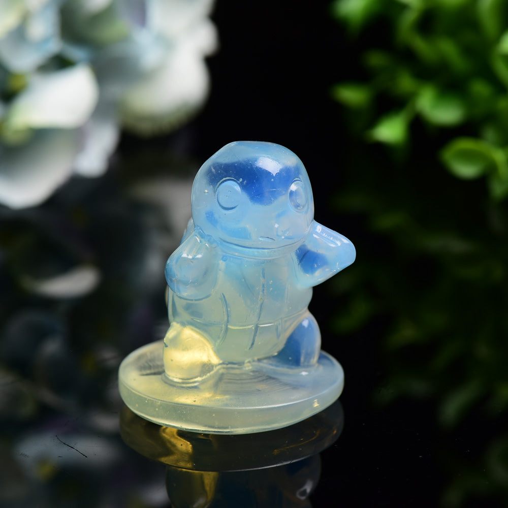 2.2" Opalite Squirtle Crystal Carving Crystal Healing Bulk Wholesale