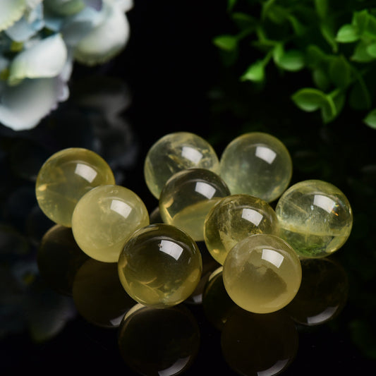23mm Citrine Sphere Crystal Healing Bulk Wholesale