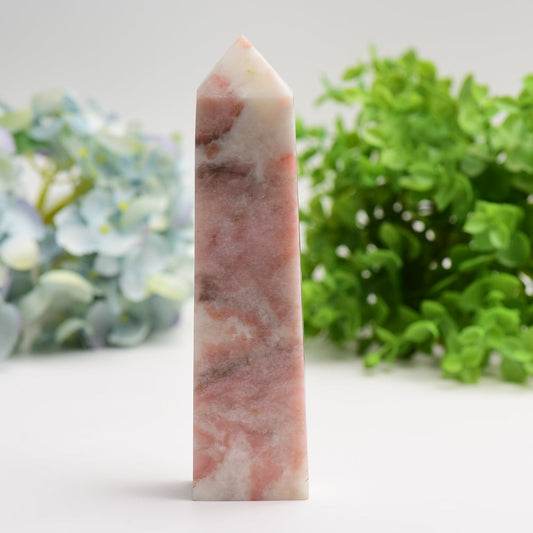 6.0"-8.0" Pink Jade Tower Crystal Healing Bulk Wholesale