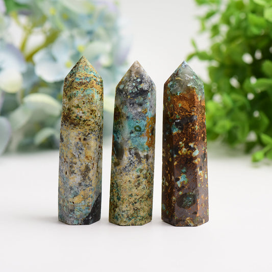 3.3"-4.0" Imperial Jasper Crystal Point Crystal Healing Bulk Wholesale