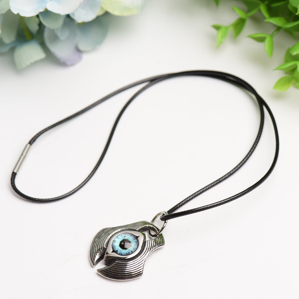 Evil's Eye Design Pendant Necklace Crystal Healing Bulk Wholesale                                                                                                                           Bulk Wholesale