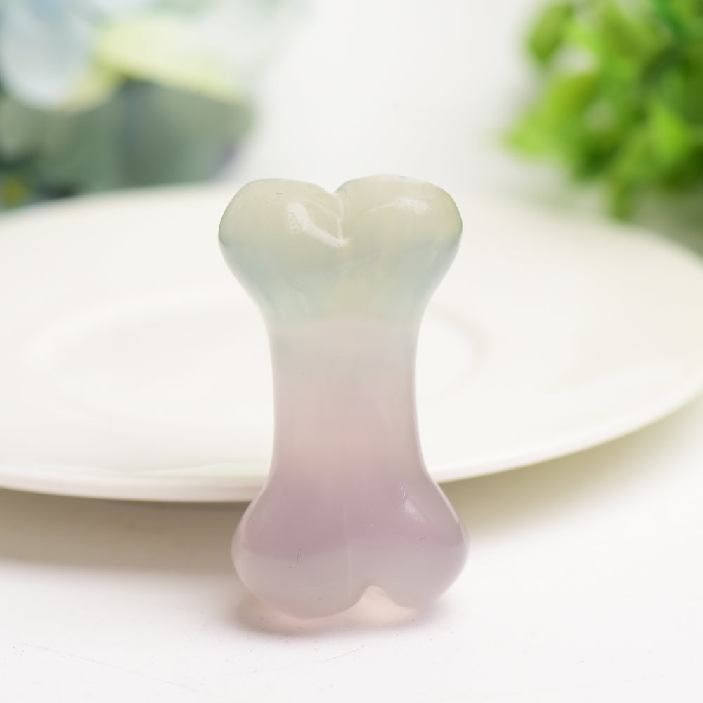 2.0" Mixed Crystal Bones Crystal Carving Crystal Healing Bulk Wholesale