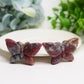 2.0" Ocean Jasper Butterfly Crystal Carving Crystal Healing Bulk Wholesale