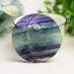 2.2" Rainbow Fluorite Sun Moon Face Crystal Carving Crystal Healing Bulk Wholesale