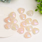 1.0" Aura Crystal Heart Carving Crystal Healing Bulk Wholesale