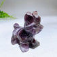 2.3" Natural Crystal Schnauzer Dog Carving Wholesale