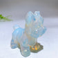 2.3" Natural Crystal Schnauzer Dog Carving Wholesale