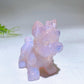 2.3" Natural Crystal Schnauzer Dog Carving Wholesale