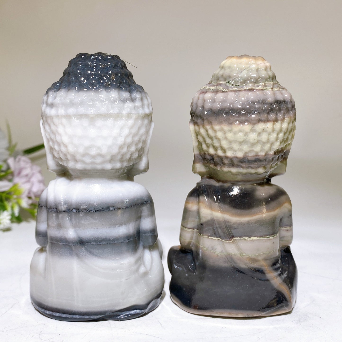 4.5" Crystal Buddha Carving Crystal Healing Bulk Wholesale