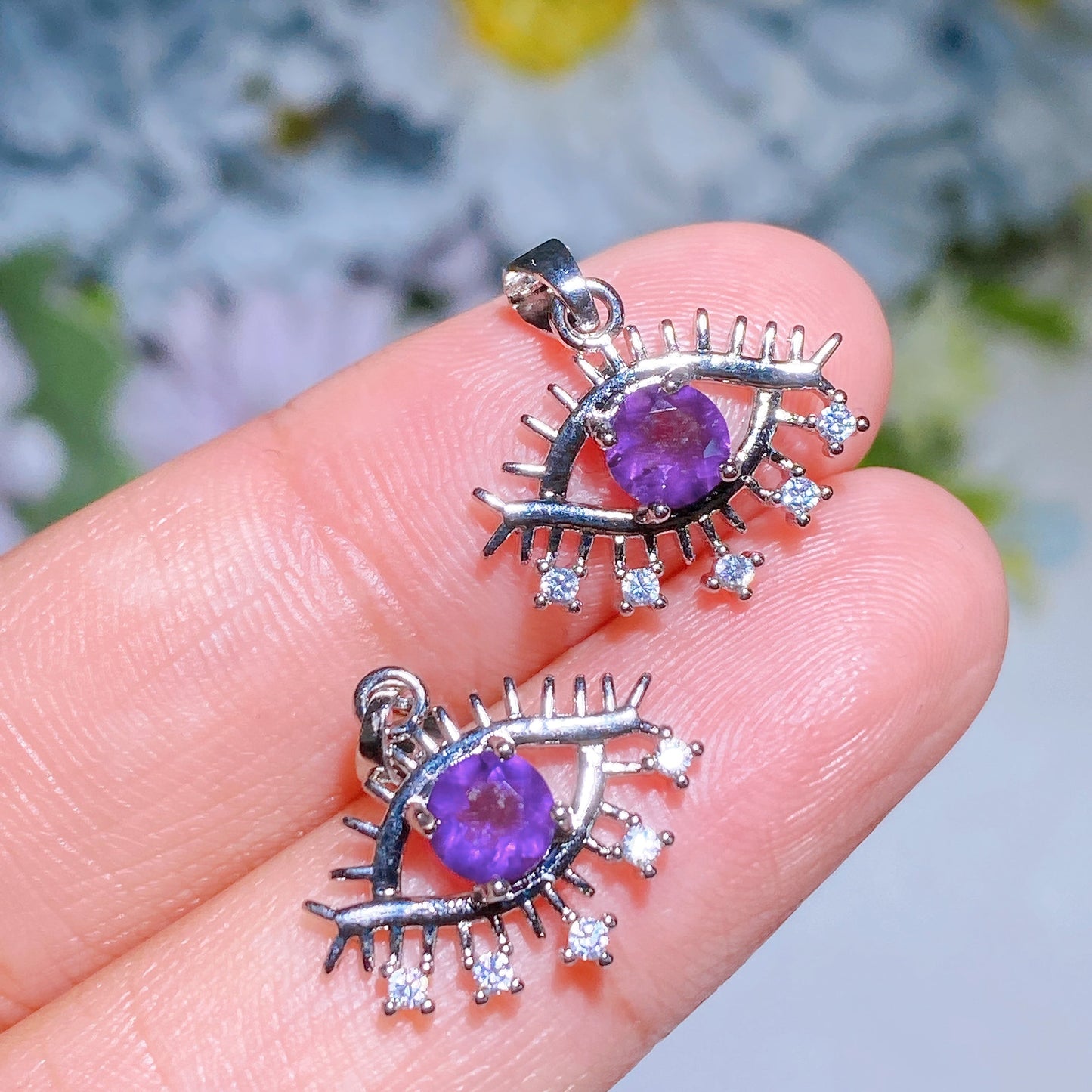 Cooper Silver Plated Crystal Pendant Crystal Healing Bulk Wholesale