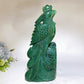 30cm Large Unique Green Aventurine Parrot Carving Crystal Healing Bulk Wholesale