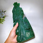 30cm Large Unique Green Aventurine Parrot Carving Crystal Healing Bulk Wholesale