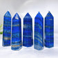 3.5"-4.2" Natural Lapis Lazuli Point Wholesale