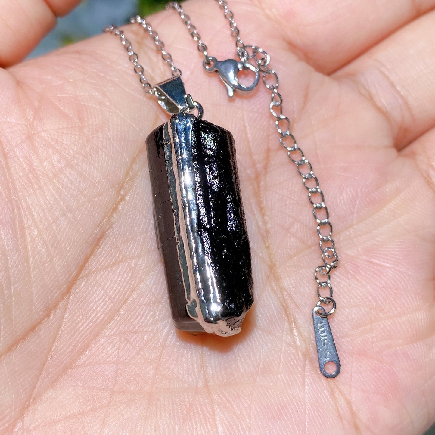 2-3cm Black Tourmaline Pendant Crystal Healing Bulk Wholesale