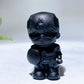 Black Obsidian American Captain Crystal Carvings Wholesale Crystals USA