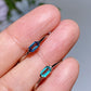 Cooper Silver Plated Blue Topaz Ring Crystal Healing Bulk Wholesale