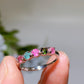 Cooper Silver Plated Tourmaline Ring Crystal Healing Bulk Wholesale