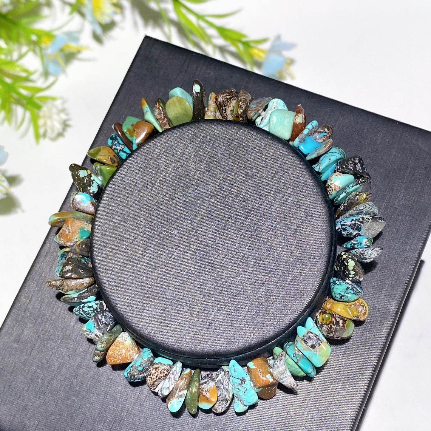 Turquoise Chips Bracelet Crystal Healing Bulk Wholesale