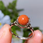 Cooper Silver Plated Crystal Ring Crystal Healing Bulk Wholesale