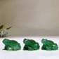 1.5" Green Aventurine Frog Carving Crystal Healing Bulk Wholesale