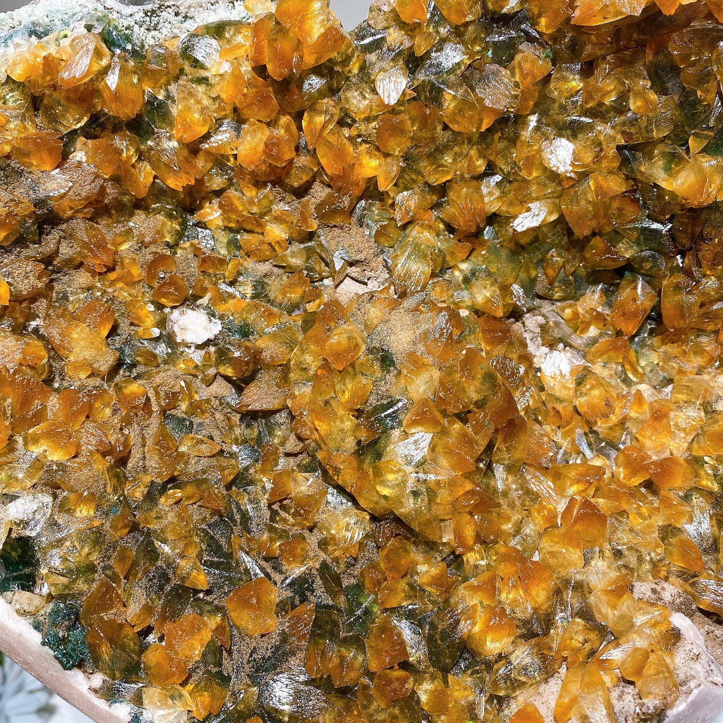 23cm Large Unique Citrine Cluster Calcite Heart Carving with Stand  Crystal Healing Bulk Wholesale