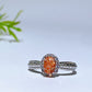 Cooper Silver Plated Arusa Sunstone Ring Crystal Healing Bulk Wholesale