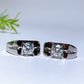Cooper Silver Plated Moissanite Men Ring