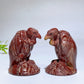 2.0" Picture Jasper Vulture Carving Crystal Healing Bulk Wholesale