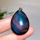 Rainbow Obsidian Drop Pendant Crystal Healing Bulk Wholesale