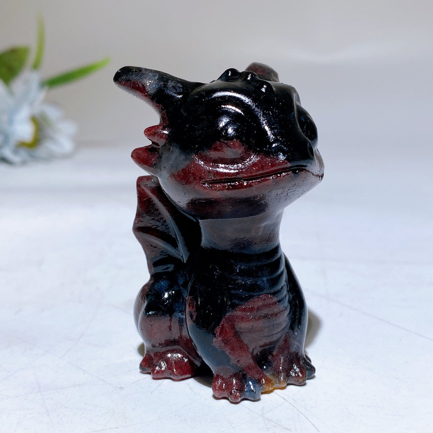 2.4" Crystal Dragon Carving Crystal Healing Bulk Wholesale