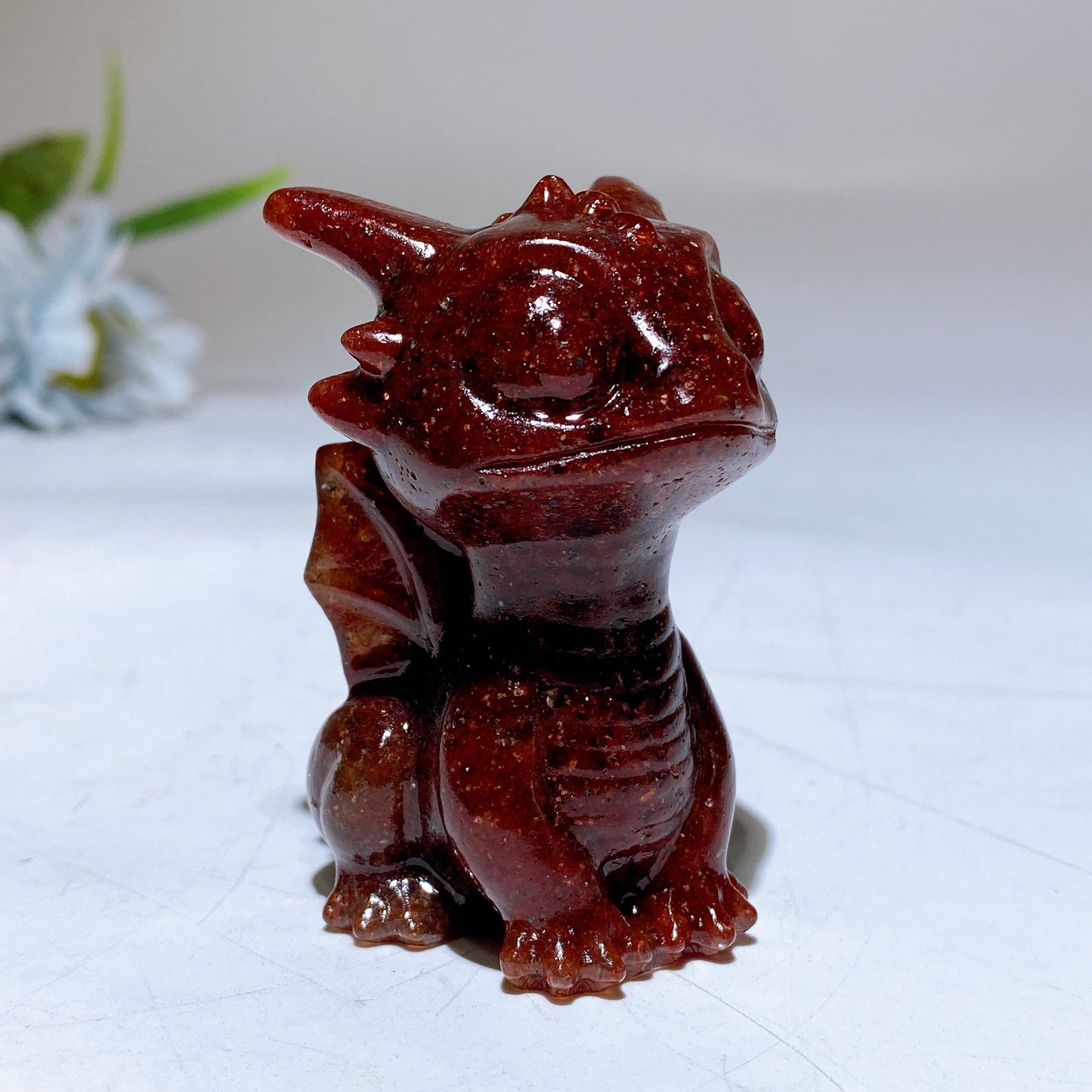 2.4" Crystal Dragon Carving Crystal Healing Bulk Wholesale