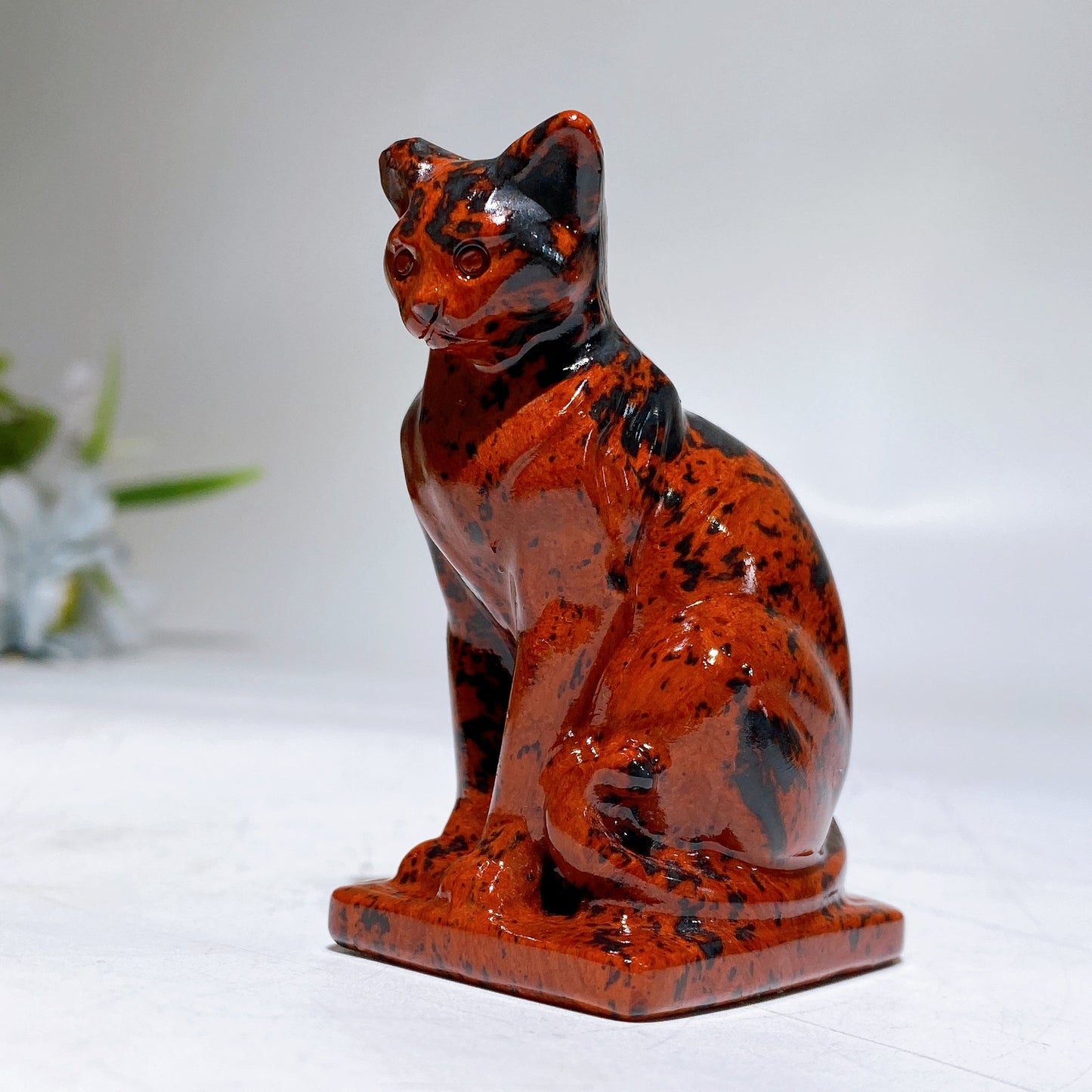 2.6" Crystal Cat Carving Crystal Healing Bulk Wholesale
