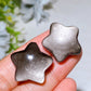 Drilled Silver Obsidian Carvings for Bracelet Necklace DIY Crystal Healing Bulk Wholesale