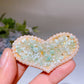 Crystal Chips Oval Heart Shape Hairpin Crystal Healing Bulk Wholesale