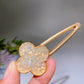 Crystal Chips Round Moon Star Heart Shape Hairpin Crystal Healing Bulk Wholesale