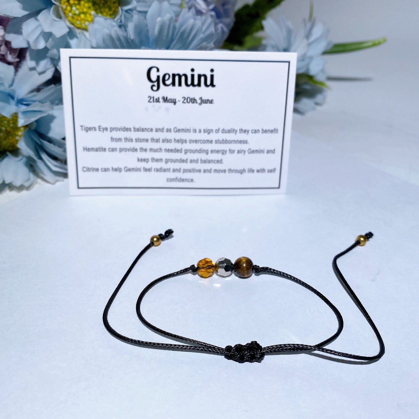 Crystal Constellation Adjustable Bracelet Crystal Healing Bulk Wholesale