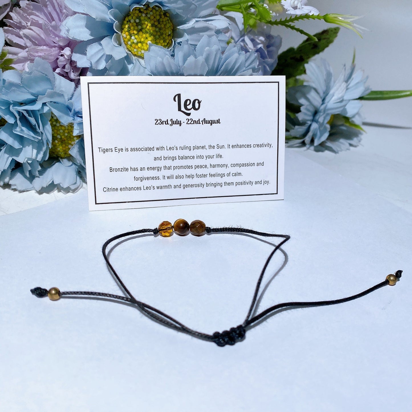 Crystal Constellation Adjustable Bracelet Crystal Healing Bulk Wholesale