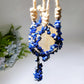 45cm Crystal Chips Web with Rope Hanging Ornament Crystal Healing Bulk Wholesale