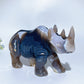 5.5" Unique Agate Rhinoceros Carving Crystal Healing Bulk Wholesale