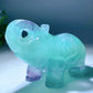4.5" Fluorite Elephant Carvings Crystal Healing Bulk Wholesale