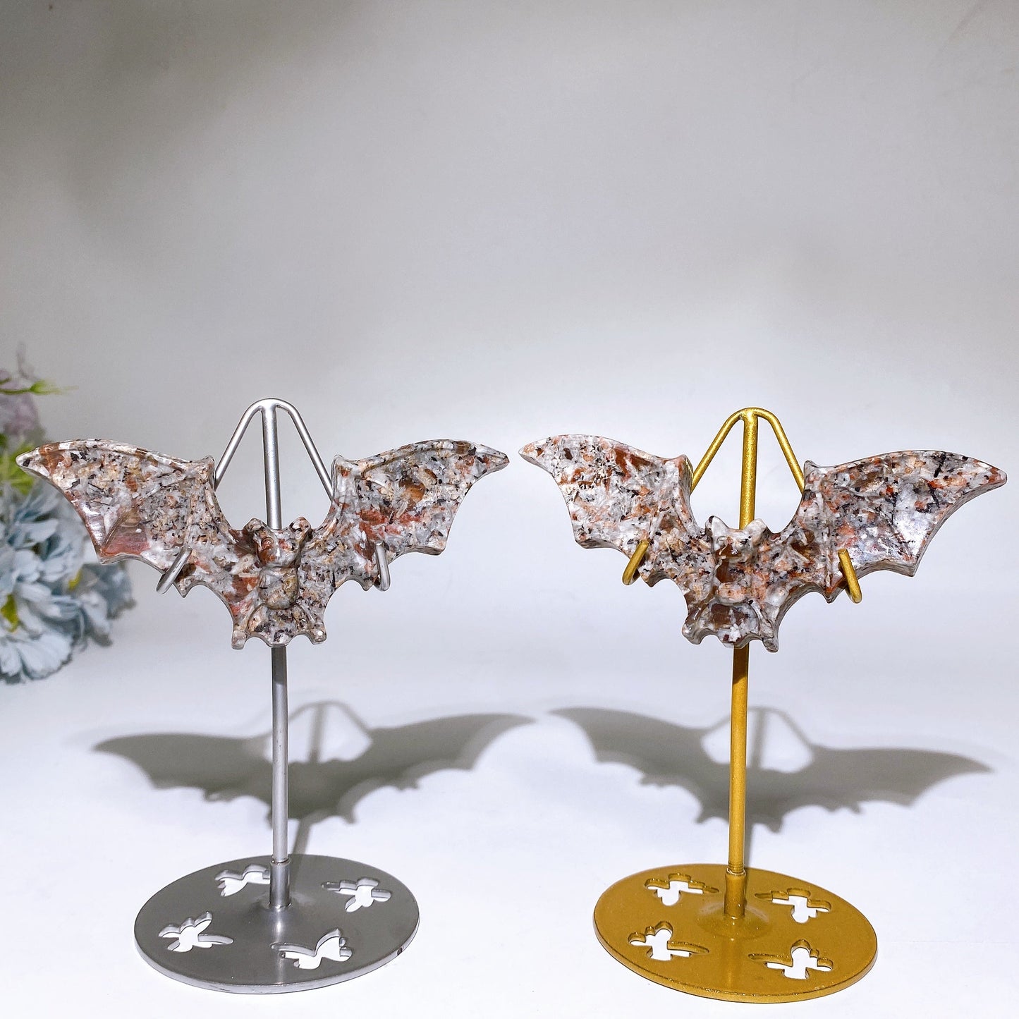 Yooperlite Bat Carving with Stand Crystal Healing Bulk Wholesale