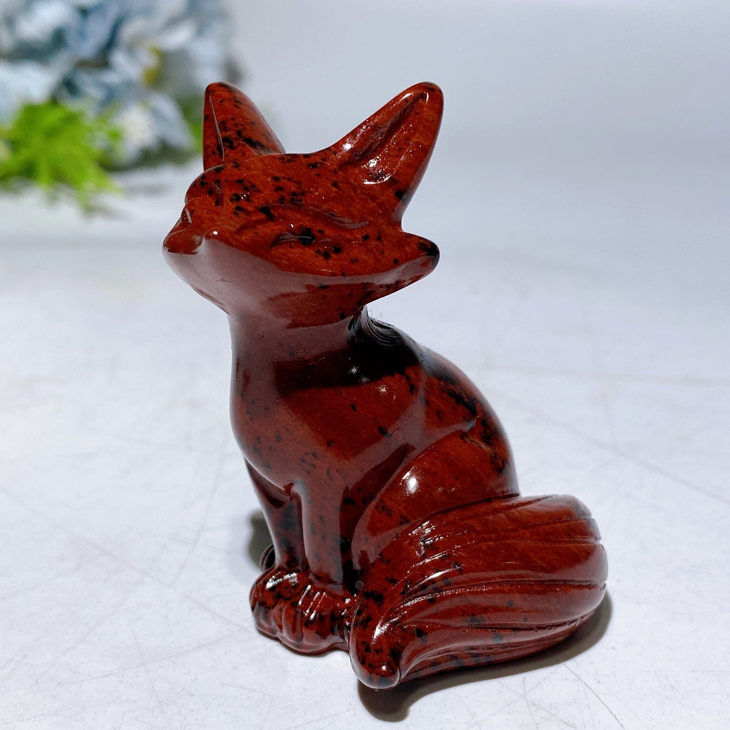 2.1"-2.3" Crystal Fox Carving Crystal Healing Bulk Wholesale