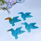 2.2" Sky Blue Hummingbird Carving Crystal Healing Bulk Wholesale