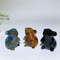 2.0" Crystal Mouse Carvings Crystal Healing Bulk Wholesale