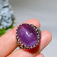 Amethyst Fire Quartz Ring Crystal Healing Bulk Wholesale